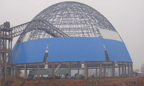 淮南螺栓球网架加工的注意事项